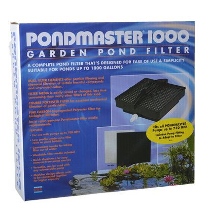 Buy Pondmaster 1000 Garden Pond Filter Only