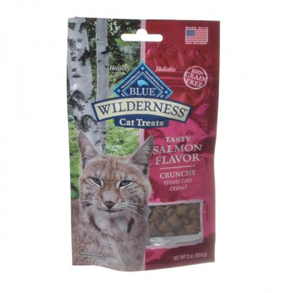 Buy Blue Buffalo Wilderness Crunchy Cat Treats - Tasty Salmon Flavor
