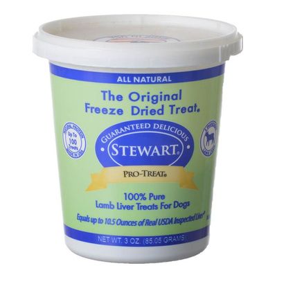 Buy Stewart Pro-Treat 100% Freeze Dried Lamb Liver for Dogs