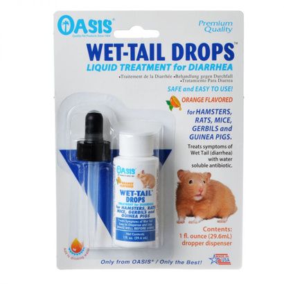 Buy Oasis Small Animal Wet Tail Drops - Diarrhea Treatment