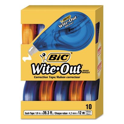 Buy BIC Wite-Out Brand EZ Correct Correction Tape