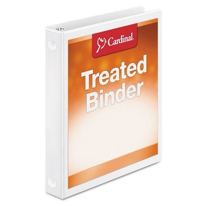 Buy Cardinal Treated Binder ClearVue Locking Round Ring Binder