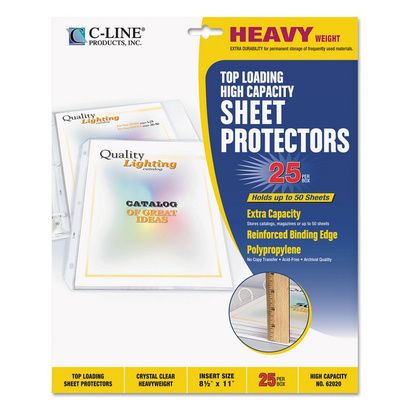 Buy C-Line High-Capacity Sheet Protectors