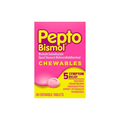 Buy Pepto Bismol Anti-Diarrheal Chewable Tablet