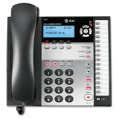 Buy AT and T Corded Four Line Expandable Business Phone System