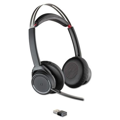 Buy poly Voyager Focus UC Stereo Bluetooth Headset System with Active Noise Canceling