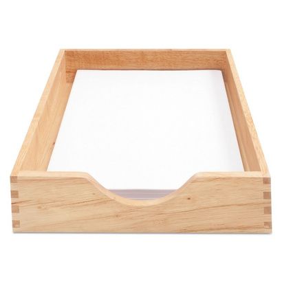 Buy Carver Hardwood Stackable Desk Trays