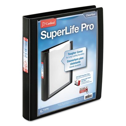 Buy Cardinal SuperLife Pro Easy Open ClearVue Locking Slant-D Ring Binder