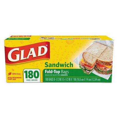Buy Glad Fold-Top Sandwich Bags
