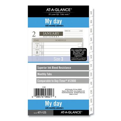 Buy AT-A-GLANCE 1-Page-Per-Day Planner Refills