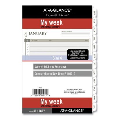 Buy AT-A-GLANCE 2-Page-Per-Week Planner Refills