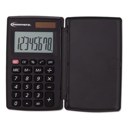 Buy Innovera 15921 Pocket Calculator with Hard Shell Flip Cover