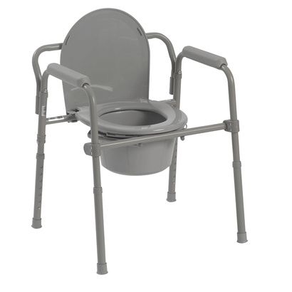 Buy Drive Competitive Edge Line Folding Bariatric Steel Commode