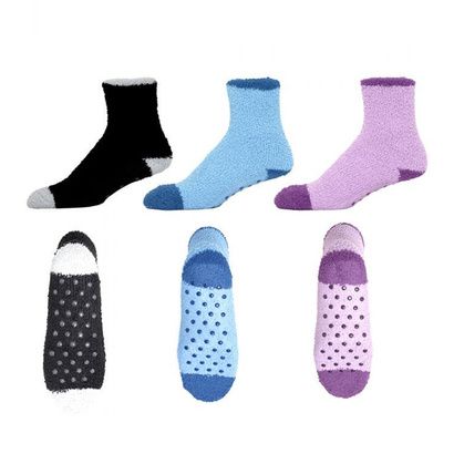 Buy Silverts Womens Non Skid Resistant Slipper Socks