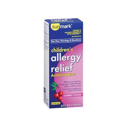 Buy Sunmark Diphenhydramine HCl Childrens Allergy Relief