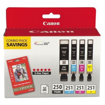 Buy Canon 6497B004 Inks & Paper Pack