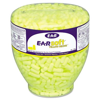Buy 3M E-A-Rsoft Yellow Neon Earplug Refill for One Touch Dispensers