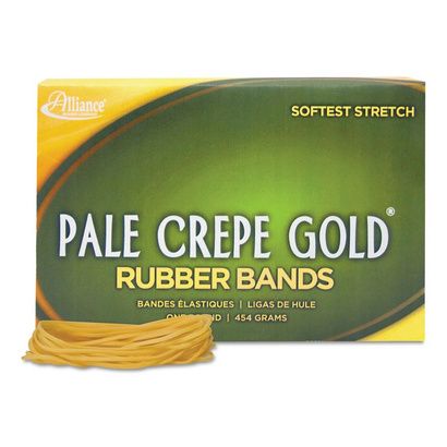 Buy Alliance Pale Crepe Gold Rubber Bands
