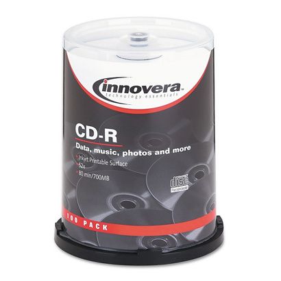 Buy Innovera CD-R Inkjet Printable Recordable Disc