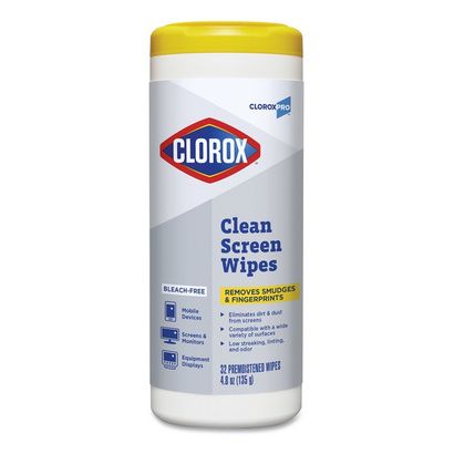 Buy Clorox CloroxPro Clean Screen Bleach-Free Wipes