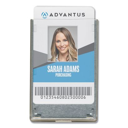 Buy Advantus Rigid Two-Badge RFID Blocking Smart Card Holder