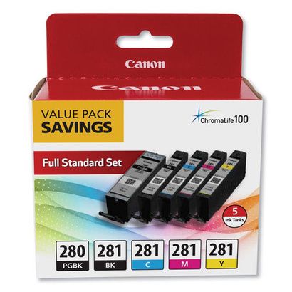 Buy Canon PGI-280/CLI-281 5-Color Pack