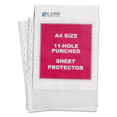 Buy C-Line A4 Standard Weight Sheet Protectors