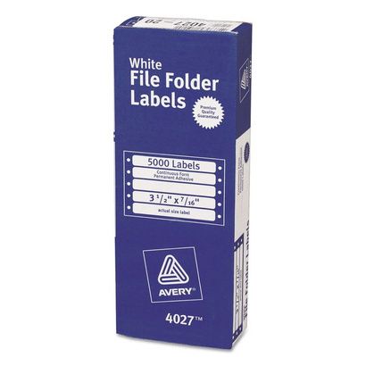 Buy Avery Dot Matrix Printer Permanent File Folder Labels