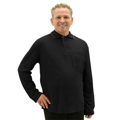 Buy Silverts Mens Adaptive Open Back Polo Shirt