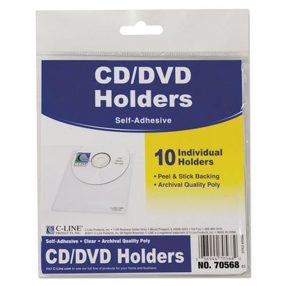 Buy C-Line Self-Adhesive CD Holder