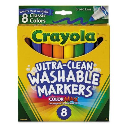 Buy Crayola Ultra-Clean Washable Markers
