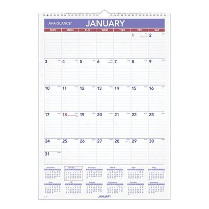 Buy AT-A-GLANCE Erasable Wall Calendar
