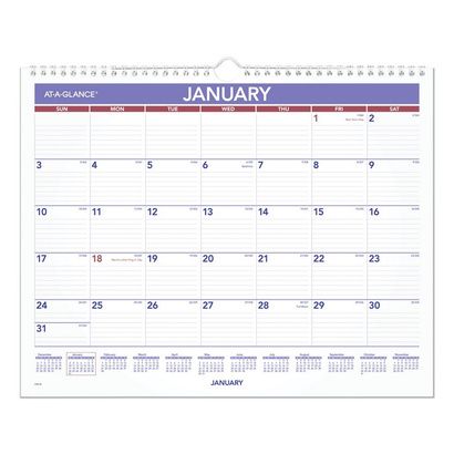 Buy AT-A-GLANCE Monthly Wall Calendar