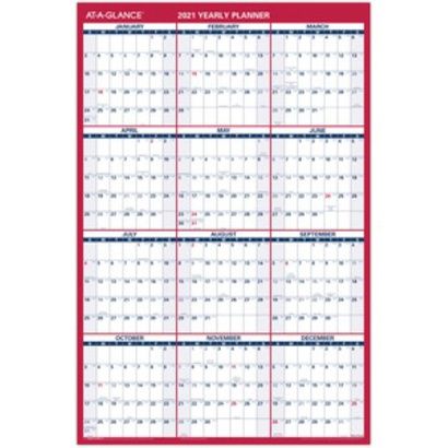 Buy AT-A-GLANCE Erasable Vertical/Horizontal Wall Planner
