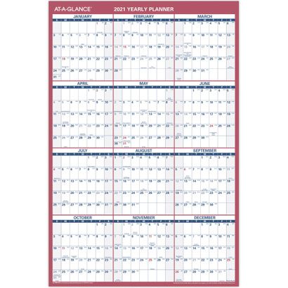 AT-A-GLANCE Vertical/Horizontal Wall Calendar