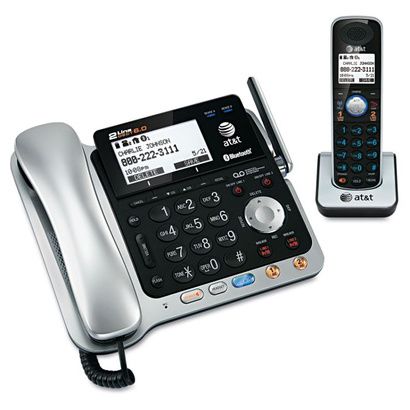 Buy AT&T TL86109 Two-Line DECT 6.0 Phone System with Bluetooth and Digital Answering System