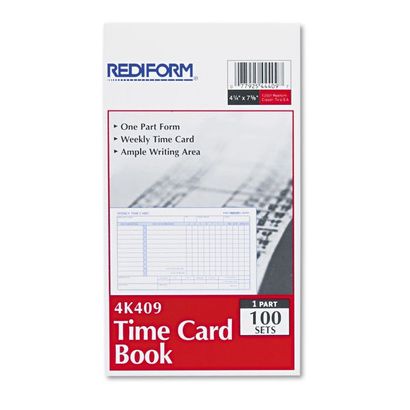 Buy Rediform Weekly Employee Time Cards, Sunday-Saturday