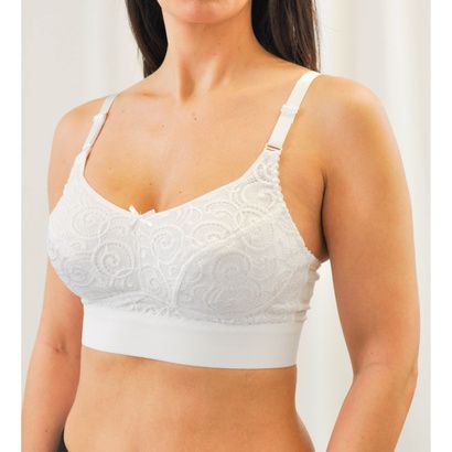 Buy Nearly Me 5628 Anna Soft Lace Full Coverage Mastectomy Bra