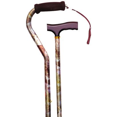 Buy Essential Medical Cats Meow Aluminum Offset Handle Cane