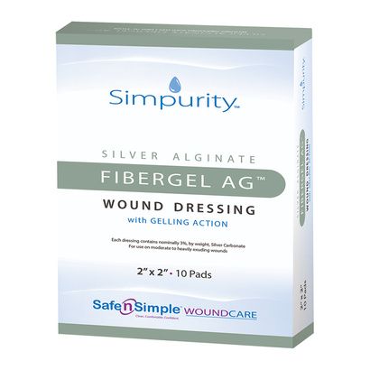Buy Safe n Simple Simpurity Fibergel AG Wound Dressing