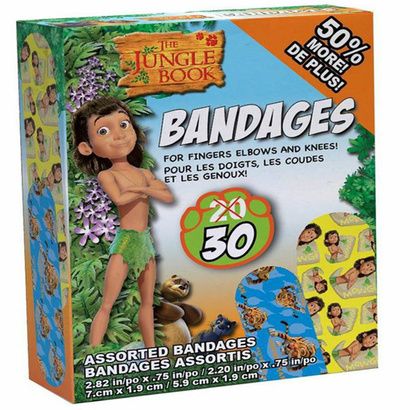Buy Cosrich Ouchies Jungle Book Adhesive Bandages