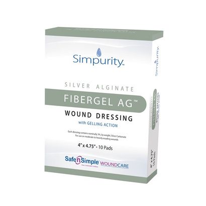 Buy Safe N Simple FiberGel Pad Hydrogel Dressing
