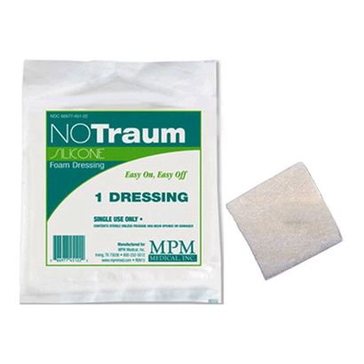 Buy MPM Medical NoTraum Extra Bordered Silicone Foam Dressing