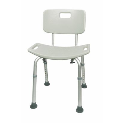 Buy Mckesson Aluminum Bath Bench With Removable Back