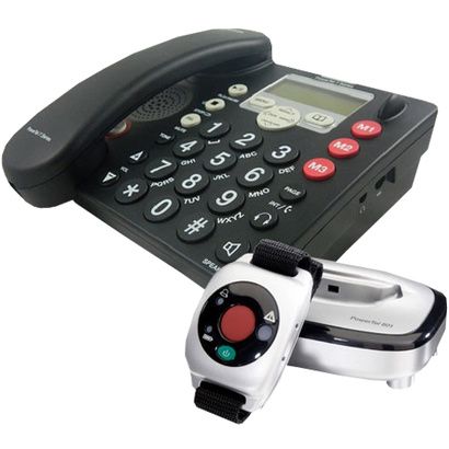 Buy Amplicom USA PowerTel 765 Responder Amplified DECT Corded Phone