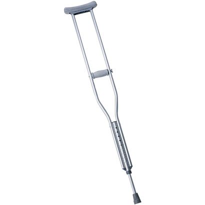Buy Guardian Aluminum Push Button Crutches For Medium Adult