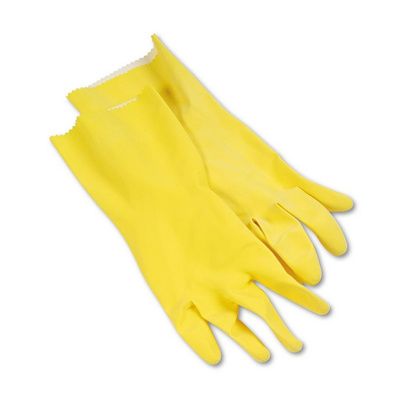 Buy Boardwalk Flock-Lined Latex Cleaning Gloves