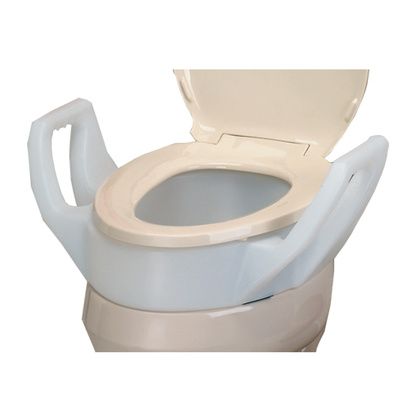 Buy Mabis DMI Elongated Toilet Seat Riser With Arms