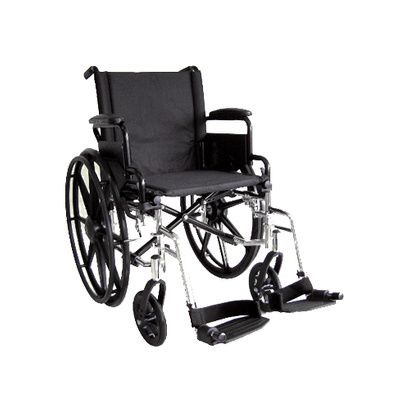 Buy ITA-MED 20 Inch Lightweight Wheelchair with Height Adjustable Back WR20-400