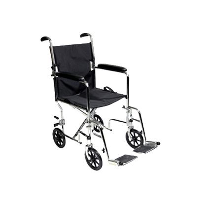 Buy ITA-MED 19 Inch Aluminum Transport Wheelchair